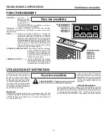 Preview for 23 page of Viking Range VEDV1200 Manual