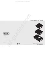 Preview for 1 page of Viking Range VGRT5304BSS Instruction Manual