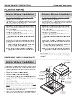 Предварительный просмотр 5 страницы Viking Range VIPR101 Instructions Manual