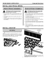 Предварительный просмотр 8 страницы Viking Range VIPR101 Instructions Manual