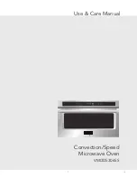 Viking Range VMDD5306SS Use & Care Manual preview