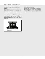 Предварительный просмотр 5 страницы Viking Range VMDD5306SS Use & Care Manual