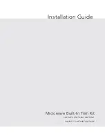 Preview for 1 page of Viking Range VMTK272 Installation Manual