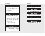 Preview for 3 page of Viking Range VRK3SS Use & Care Manual