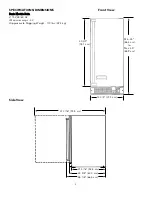 Предварительный просмотр 3 страницы Viking Range VUWC Use & Installation Instructions Manual