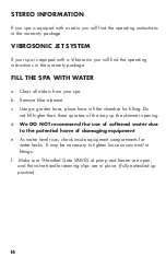 Preview for 15 page of Viking spas Spatouch bp501 Owner'S Manual