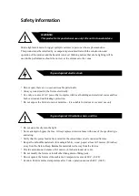 Preview for 3 page of Viking Stage Lighting VK ST8be LED STROBE User Manual