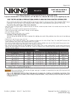 Предварительный просмотр 10 страницы Viking 139676 Technical Data Manual