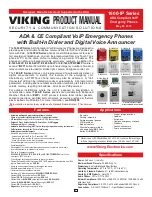 Предварительный просмотр 1 страницы Viking 1600-IP Series Product Manual