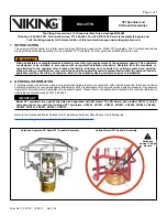 Предварительный просмотр 19 страницы Viking 23868 Technical Data Manual