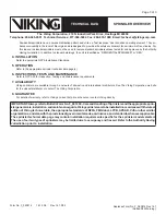 Preview for 13 page of Viking 23872 Technical Data Manual