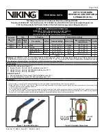 Preview for 2 page of Viking 23907 Technical Data Manual