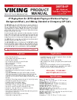 Viking 300TB-IP Product Manual предпросмотр