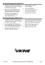 Preview for 9 page of Viking 56798 Owner'S Manual & Safety Instructions