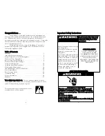 Предварительный просмотр 2 страницы Viking built-in bottom mount refrigerator-freezer Use And Care Manual