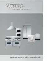 Preview for 1 page of Viking Built-In Convection Microwave Hood User Manual