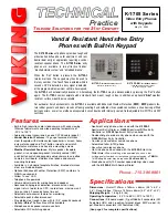 Preview for 1 page of Viking C-4000 User Manual