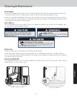 Предварительный просмотр 15 страницы Viking CFDSB5483 Use & Care Manual