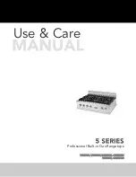 Preview for 1 page of Viking CVGRT530 Use & Care Manual