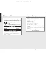 Preview for 3 page of Viking D3 RDFN536D Use & Care Manual