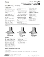 Viking DCWH3042SS Specification Sheet preview