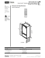 Preview for 3 page of Viking DDBB536 Specifications