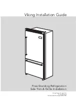 Viking DDBF036SSR Installation Manual предпросмотр