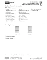 Preview for 1 page of Viking DDFF036 Series Specifications