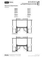 Предварительный просмотр 3 страницы Viking DDFF036 Series Specifications