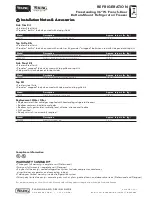 Предварительный просмотр 5 страницы Viking DDFF136 Specification Sheet