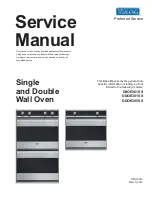 Viking DDOE305SS Service Manual preview