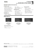 Viking DECU105-4B 30"W Specification Sheet предпросмотр