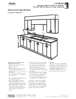 Preview for 3 page of Viking DECU105-4B 30"W Specification Sheet