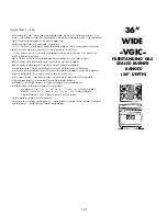 Preview for 14 page of Viking DERT361-5B Series User Manual