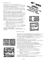 Preview for 44 page of Viking DERT361-5B Series User Manual