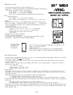 Preview for 47 page of Viking DERT361-5B Series User Manual