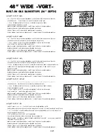 Preview for 52 page of Viking DERT361-5B Series User Manual