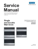 Viking Designer DDOE305T Service Manual preview