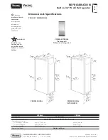 Preview for 2 page of Viking Designer DDRB364 Specifications