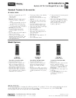 Viking Designer DDWB300 Specification Sheet preview