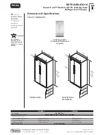 Предварительный просмотр 11 страницы Viking Designer DFBB536 Specifications