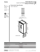 Предварительный просмотр 12 страницы Viking Designer DFBB536 Specifications