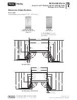 Предварительный просмотр 13 страницы Viking Designer DFBB536 Specifications