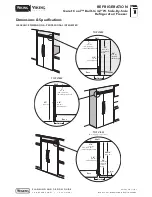 Предварительный просмотр 15 страницы Viking Designer DFBB536 Specifications