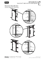 Предварительный просмотр 56 страницы Viking Designer DFBB536 Specifications