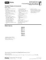 Preview for 89 page of Viking Designer DFBB536 Specifications