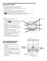 Preview for 24 page of Viking Designer DFSB423 Installation Instructions Manual