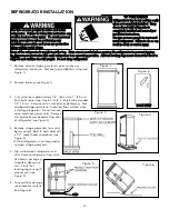 Preview for 27 page of Viking Designer DFSB423 Installation Instructions Manual