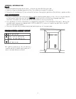 Предварительный просмотр 2 страницы Viking Designer DFUW142 Installation Instructions Manual