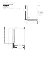 Предварительный просмотр 3 страницы Viking Designer DFUW142 Installation Instructions Manual